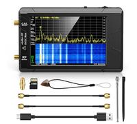Analyseur de spectre Analyseur de spectre TinySA ULTRA, écran 4 pouces, 100 kHz à 5,3 GHz, testeur LAN interne réseau V0.4.5.1 avec version carte 32 Go