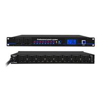 Analyseur De Spectre Audio, égaliseur Audio Numérique Avec Panneau De Commande Led, Sortie De Puissance à 8 Voies Et Protection Audio Sécurisée à Six Couches, Interface Polyvalente Et Réduction