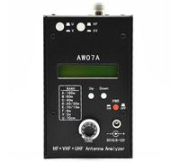 Analyseur de spectre HF/VHF/UHF AW07A 1,5-470 MHz 160 HF + UV Outil mesure SWR d'antenne avec ROS,0 à 9,99 for radioamateur,Mesures de précision