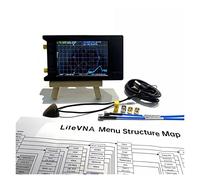 Analyseur de spectre Testeur vectoriel VNA-64 50K HZ ~ 6,3 GHz VNA 3.9 Analyseur de réseau vectoriel de l'écran tactile 5ICNH Hf vhf uhf Mise à jour de l'antenne de l'antenne de NAN ovna