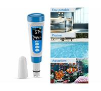 Analyseur d'eau - AGT - Écran LCD - Mesure pH, TDS, EC - Fonction ATC - IP55