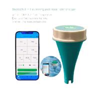 Analyseur d'eau de piscine connecté flottant - 6 en 1 - pH, chlore, EC, TDS, ORP, testeur de température
