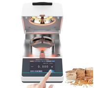 Analyseur d'humidité automatique, chauffage halogène 40-160 ℃, pesée rapide 0-110 g, capteur de précision, 3 modes de séchage, ports RS232 pour alimentation, céréales, granulés, poudre