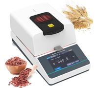 Analyseur d'humidité capacité 110 g, testeur de grains alimentaires avec lisibilité de 0,005 g, 3 modes de séchage pour poudre, herbes, thé et aliments