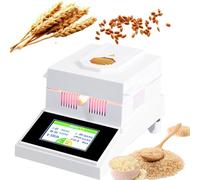 Analyseur d'humidité de laboratoire à chauffage halogène électronique Testeur d'humidité intelligent avec écran tactile couleur pour l'agriculture, la médecine,50g-5mg