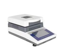 Analyseur d'humidité de laboratoire rapide à écran tactile - Testeur d'humidité halogène pour poudre, herbes, thé, viande et aliments, capacité de 50 g/110 g, précision de 0,001 g/0,005 g, lisibilité