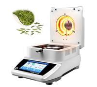 Analyseur D'humidité Électronique de Précision, Testeur D'humidité Numérique avec Écran Haute Définition de 5 Pouces, Résolution de Pesage de 0,005 G, Réglable de 40 À 160 °C pour les Aliments, les