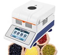 Analyseur D'Humidité éLectronique,Testeur D'Humidité HalogèNe Haute PréCision,Technologie De Chauffage HalogèNe Pour Des Mesures,Fonctionnement Intelligent,Plusieurs Modes De Chauffage(100g/0.005g)