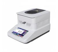 Analyseur d'humidité halogène 120 g, balance d'humidité de laboratoire de haute précision avec écran tactile, chauffage 40-180 ℃ for céréales, aliments, bois, laboratoire