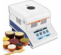 Analyseur d'humidité halogène de laboratoire, précision 0,001/0,002/0,005g, capacité 50/100g, chauffage par lampe halogène haute efficacité, pour caoutchouc/thé/céréales/aliments,50g/0.005g