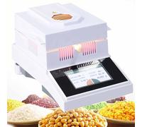 Analyseur d'humidité halogène de laboratoire, testeur d'humidité numérique, analyseur de teneur en humidité avec écran LCD, 2 modes de séchage pour l'agriculture, la médecine,100g/1mg