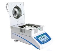 Analyseur d'humidité halogène de qualité laboratoire, testeur d'humidité numérique de haute précision avec RS232, 50 g/0,002 g pour une utilisation industrielle et scientifique