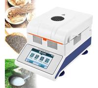 Analyseur D'Humidité HalogèNe PréCision, HumidimèTre Automatique à Chauffage, 2 Modes De SéChage, Capacité 50/100 G, éCran Tactile Led 5, Pouces, Pour Des Tests En Laboratoire(100g/0.001g)