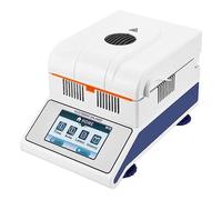 Analyseur D'Humidité NuméRique Avec Chauffage HalogèNe, 2 Modes SéChage, Capacité 50/100 G, éCran Tactile Led De 5, Pouces, Fonctionnement Intelligent, Pour Poudres, CéRéAles Et Thé(100g/0.005g)