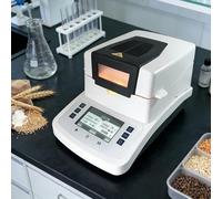 Analyseur d'humidité numérique, capacité de 110 g, lisibilité de 0,001 g, écran tactile LCD, pour laboratoire chimique de céréales alimentaires