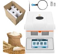 Analyseur d'humidité numérique haute précision, testeur d'humidité halogène, précision 0,001/0,002/0,005 g, capacité 50/100 g, for poudre/thé/viande(100g/0.002g)