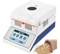 Analyseur D'Humidité NuméRique PréCision, éLectronique, 2 Modes De SéChage,éCran Tactile Led 5, Pouces, IdéAl Pour Blé,MaïS,Riz,SéSame Et Coton En Laboratoire Agricole(100g/0.002g)