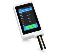 Analyseur d'urine portable avec écran couleur et chargement USB | Stocke jusqu'à 500 enregistrements de test pour les tests d'urine de routine et l'examen des résultats à la maison ou en