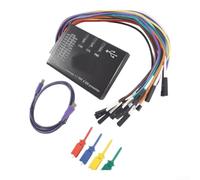 Analyseur logique USB 16 canaux 100 MHz Taux d'échantillonnage pour la surveillance du signal numérique multi-systèmes et les tâches de débogage de circuits complexes