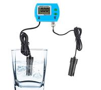 Analyseur PH/EC 2 en 1 pour Qualité de l'Eau Piscines Thermales et Aquarium (220V EU Plug)
