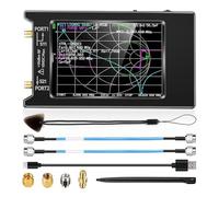 Analyseur Spectre, Analyseur d'antenne d'analyseur de réseau vectoriel 4 pouces VNA 50kHz-6.3GHz amélioré HF VHF UHF SWR HW Version 64-0.3