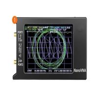 Analyseur Spectre, Nanovna-h - analyseur d'antenne réseau vectoriel, écran 4 pouces, 10KHz-1.5GHz, Version MF HF VHF UHF avec emplacement for carte SD(4inch)