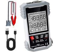 Analyseurs De Batterie Professionnels Pour Batteries À L'acide Et Lithium Tensions De Précision Compteur De Résistance Interne Testeur De Batterie D'urgence Pour Le Travail Sur Le Terrain