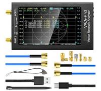 Analyseurs de spectre, Analyseur de réseau vectoriel VNA-F V2, analyseur d'antenne 50 kHz-3 GHz, analyseur de réseau vectoriel HF VHF UHF avec 5000 mAh, mesure des paramètres S