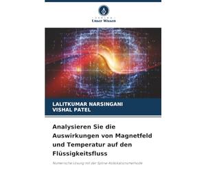 Analysieren Sie die Auswirkungen von Magnetfeld und Temperatur auf den Flüssigkeitsfluss: Numerische Lösung mit der Spline-Kollokationsmethode