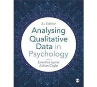 Analysing Qualitative Data in Psychology Analysing Qualitative Data in Psychology (Auteur)