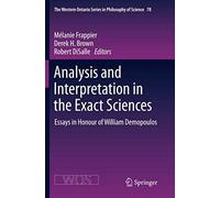Analysis And Interpretation In The Exact Sciences