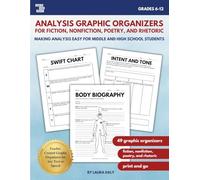 Analysis Graphic Organizers for Fiction, Nonfiction, Poetry, and Rhetoric: Making Analysis Easy for Middle and High School Students