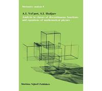 Analysis In Classes Of Discontinuous Functions And Equations Of Mathematical Physics