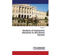 Analysis Of Expressive Elements In The Dante Sonata