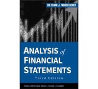 Analysis of Financial Statements by Fabozzi & Frank J. School of Management & Yale University Fabozzi Frank J. School of Management Yale University (Auteur)