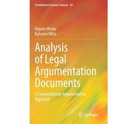 Analysis Of Legal Argumentation Documents