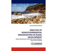 Analysis Of Nongovernmental Organisation In Rural Development
