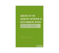 Analysis Of The Cognitive Interview In Questionnaire Design