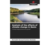 Analysis of the effects of climate change in Benin