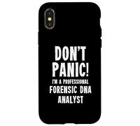 Analyste ADN médico-légal Coque pour iPhone X/XS