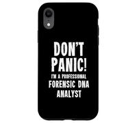 Analyste ADN médico-légal Coque pour iPhone XR