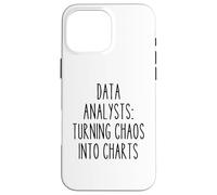 Analyste de données Statistiques Techniques de Travail Amusantes Statisticien mathématiques Coque pour iPhone 16 Pro Max