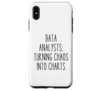Analyste de données Statistiques Techniques de Travail Amusantes Statisticien mathématiques Coque pour iPhone XS Max