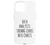 Analyste de données Statistiques Techniques de Travail Amusantes Statisticien mathématiques Coque pour iPhone 15