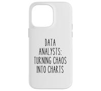 Analyste de données Statistiques Techniques de Travail Amusantes Statisticien mathématiques Coque pour iPhone 14 Pro Max