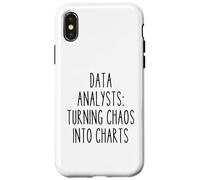 Analyste de données Statistiques Techniques de Travail Amusantes Statisticien mathématiques Coque pour iPhone X/XS