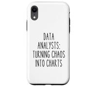 Analyste de données Statistiques Techniques de Travail Amusantes Statisticien mathématiques Coque pour iPhone XR