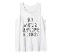 Analyste de données Statistiques Techniques de Travail Amusantes Statisticien mathématiques Débardeur