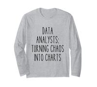 Analyste de données Statistiques Techniques de Travail Amusantes Statisticien mathématiques Manche Longue