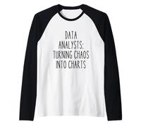 Analyste de données Statistiques Techniques de Travail Amusantes Statisticien mathématiques Manche Raglan